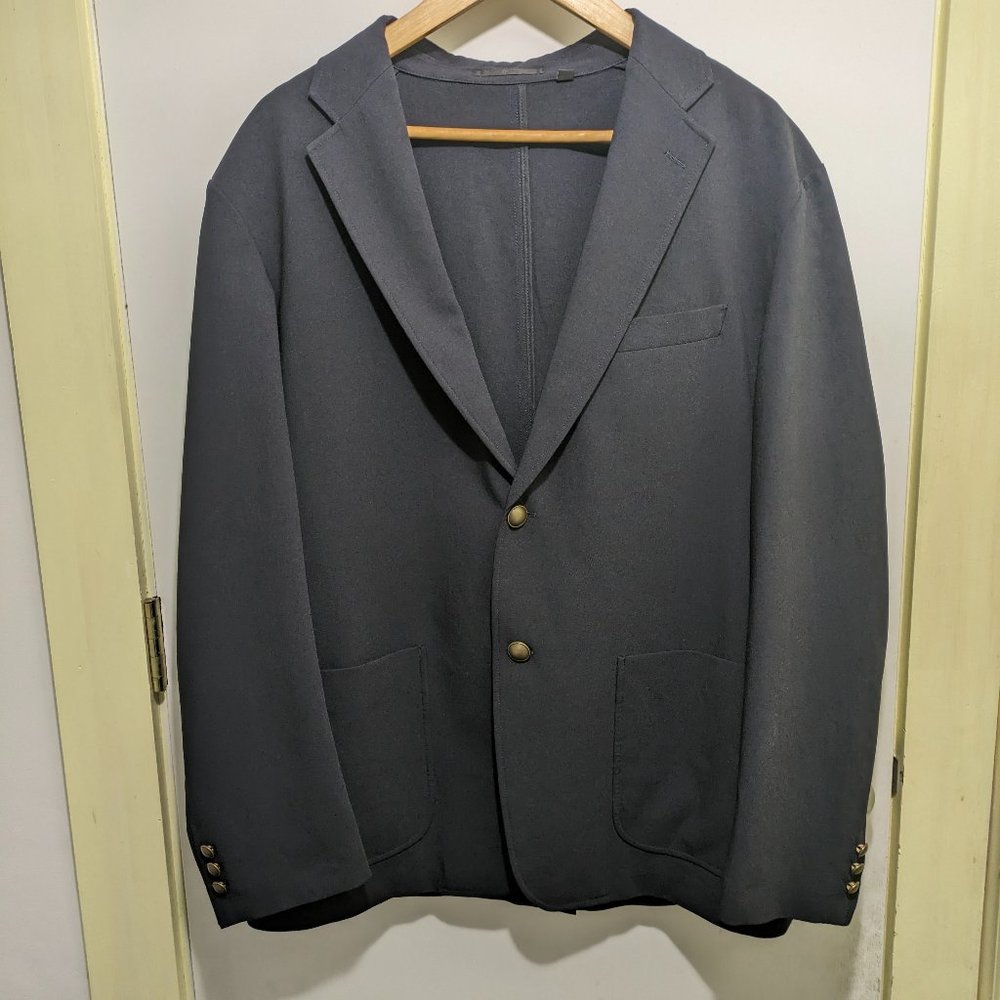 Uniqlo AirSense Blazer (Ultra Light Blazer) ID: 448832 Col: 69 Navy/Black Men XL